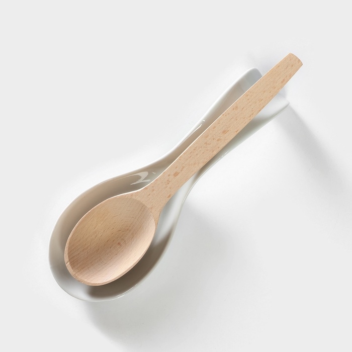 Подставка фарфоровая под ложку «Белье», 20 см Подставка фарфоровая под ложку «Белье», 20 см