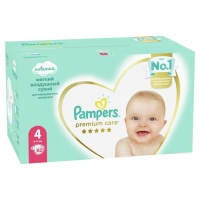 Подгузники Pampers Premium Care, размер 4, 82 шт.