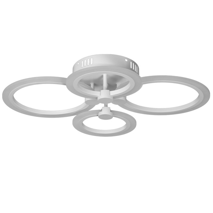 Люстра с ПДУ 59119/4WT LED 80Вт 3000-6000К диммер белый 60х40х10 см BayerLux