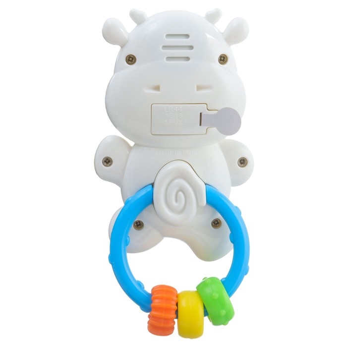 Музыкальная погремушка «Коровка», светится, Крошка Я Музыкальная погремушка «Коровка», светится, Крошка Я