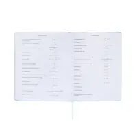 Дневник школьный 1-11 класс, deVENTE. deVENT.Flower, ляссе, голубой
