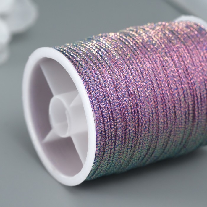 Нить люрекс для творчества 18 м, цв. ассорти №2 Нить люрекс для творчества 18 м, цв. ассорти №2