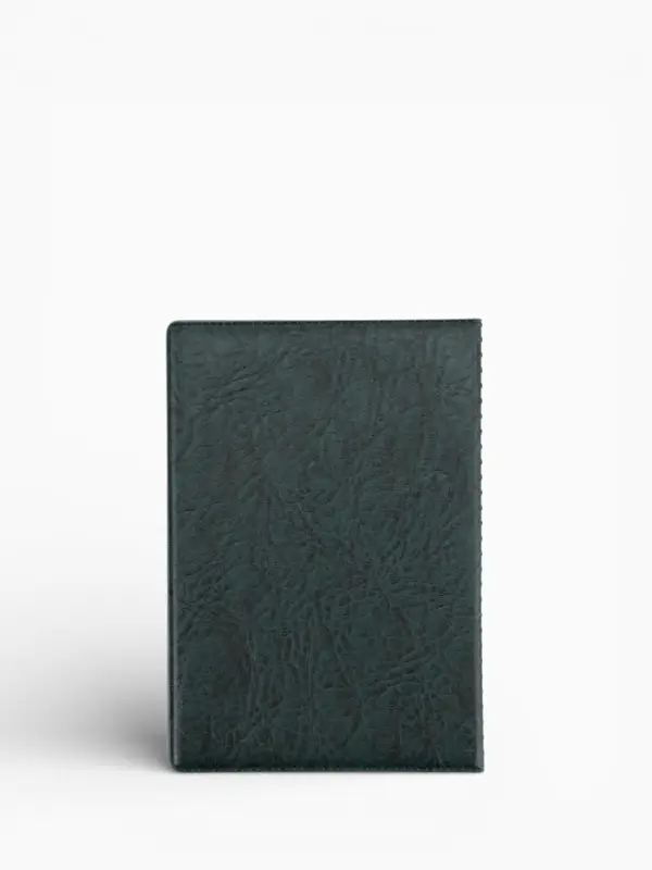 Обложка для паспорта, с гербом, зелёная