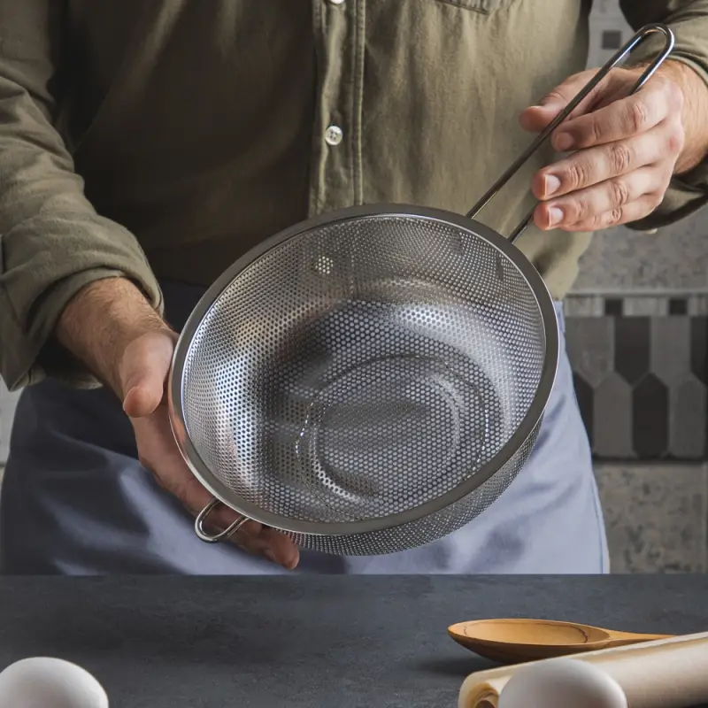 VETTA Дуршлаг с ручкой 22см, нерж.сталь