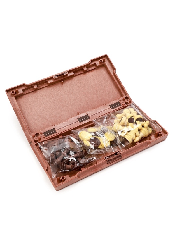 Шахматы магнитные 24 х 24 см, король h-4.9 см, пешка h-2.4 см Шахматы магнитные 24 х 24 см, король h-4.9 см, пешка h-2.4 см