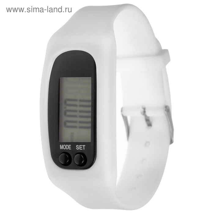 Шагомер-часы, 25 х 1.5 х 4 см, цвета МИКС Шагомер-часы, 25 х 1.5 х 4 см, цвета МИКС