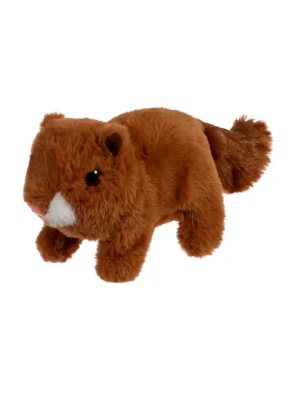 Интерактивная игрушка "Белочка" звук, шевелится носик и хвост