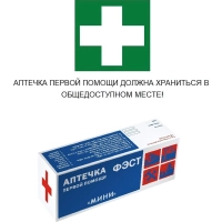 Аптечка индивидуальная ФЭСТ МИНИ (пластик) арт 1077