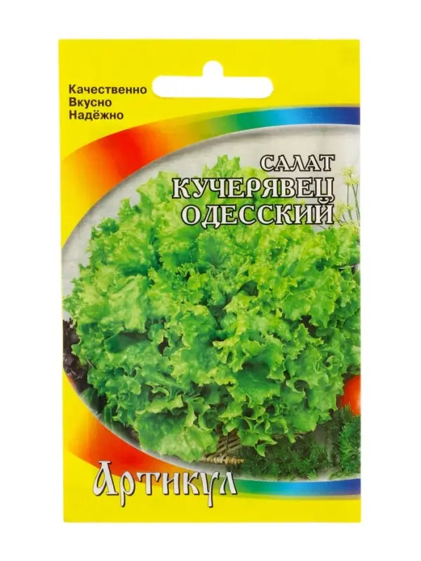 Семена Салат "Кучерявец одесский" среднепоздний, 0,5 г