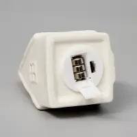 Световая фигурка &laquo;Уютный дом&raquo;, 6.5&times;6&times;9.8 см, 1 LED, керамика, от батареек LR44&times;3, тёплый белый свет