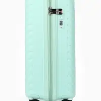 Чемодан на колёсах, 20", кодовый замок, 36&times;20&times;54 см, зелёный