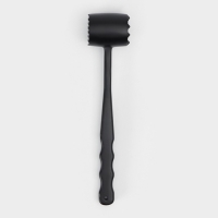 Молоток для мяса Magistro Alum black, 150 грамм, 20,5 см, цвет чёрный