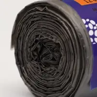 Мешки для мусора 120 л ПНД, 20 мкм, 20 шт в рул, цвет черный