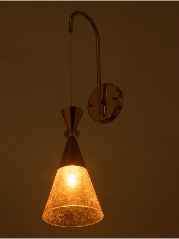 Бра «Рианна» 1х40Вт Е27 золото 23х15х49+80см