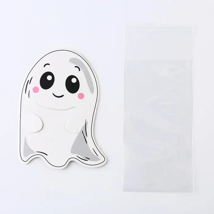 Пакет под конфеты, кондитерская упаковка, «Привидение», 11 х 6 см Пакет под конфеты, кондитерская упаковка, «Привидение», 11 х 6 см