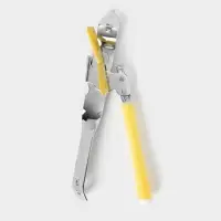 Нож консервный Доляна &laquo;Оригинал&raquo;, 16 см, жёлтый