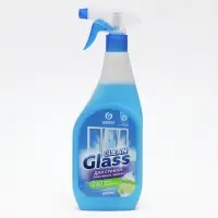 Средство для мытья стёкол и зеркал Clean Glass, голубая лагуна, 600 мл