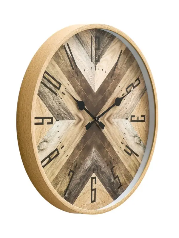 Часы настенные интерьерные &laquo;Крест&raquo;, бесшумные, плавный ход, циферблат d=50 см