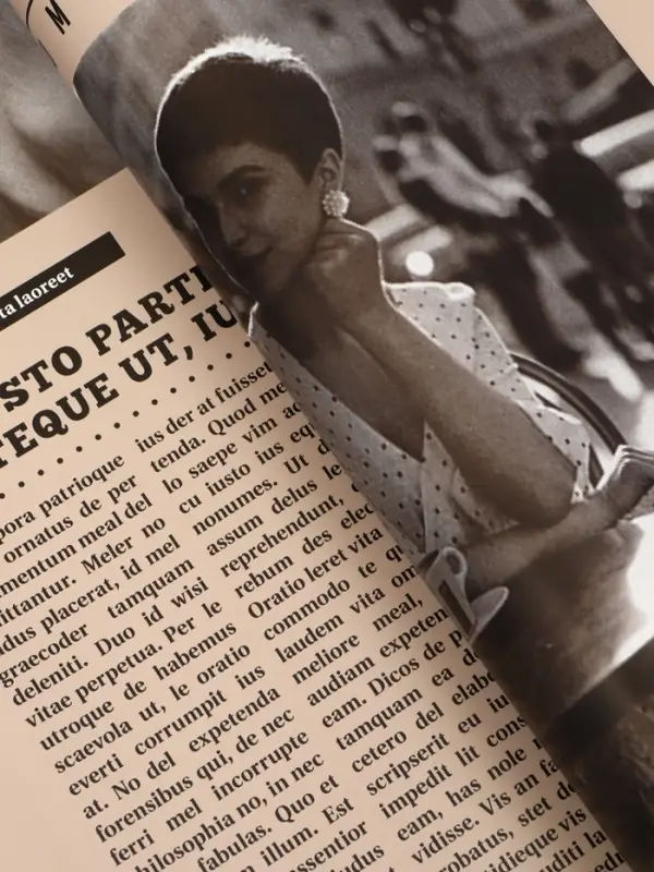 Пленка флористическая "Газета любви" 65мкм, 50х57 &plusmn;1см