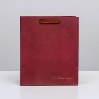 Пакет подарочный ламинированный, &laquo;От всего сердца&raquo;, упаковка, ML 23 &times; 27 &times; 11.5 см