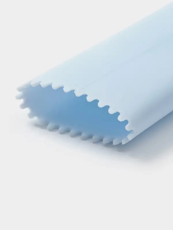 Трубка для чистки чеснока Доляна &laquo;Тирик&raquo;, 12&times;3.5 см, голубая