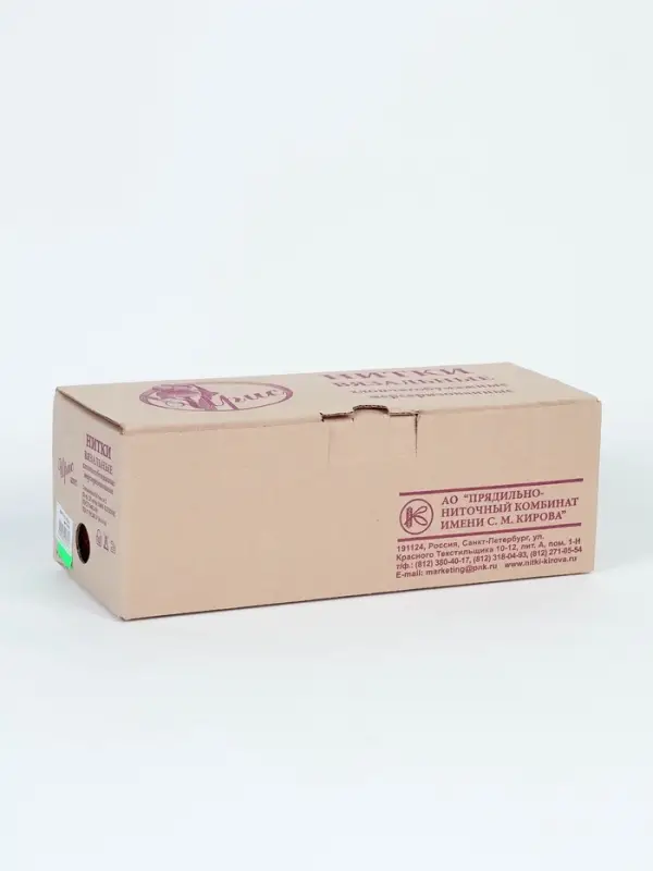 Нитки вязальные "Ирис" 150м/25г  100% мерсеризованный хлопок (5610)