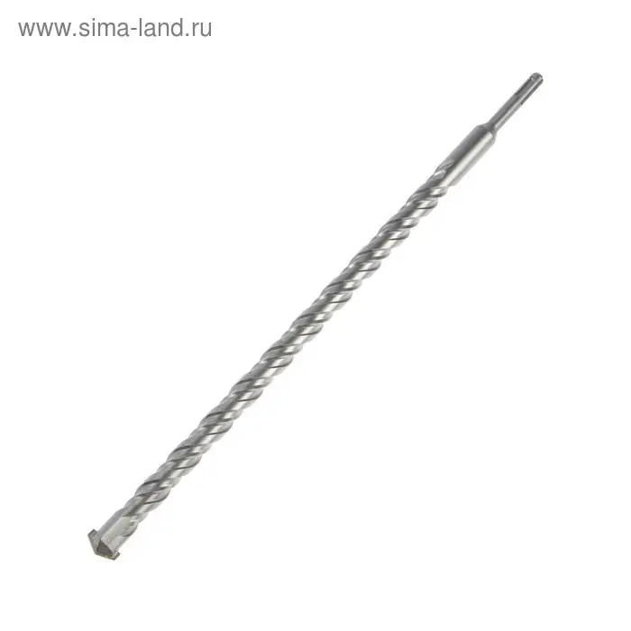 Бур по бетону ТУНДРА, двойная спираль, SDS-plus, 24&times;410 мм