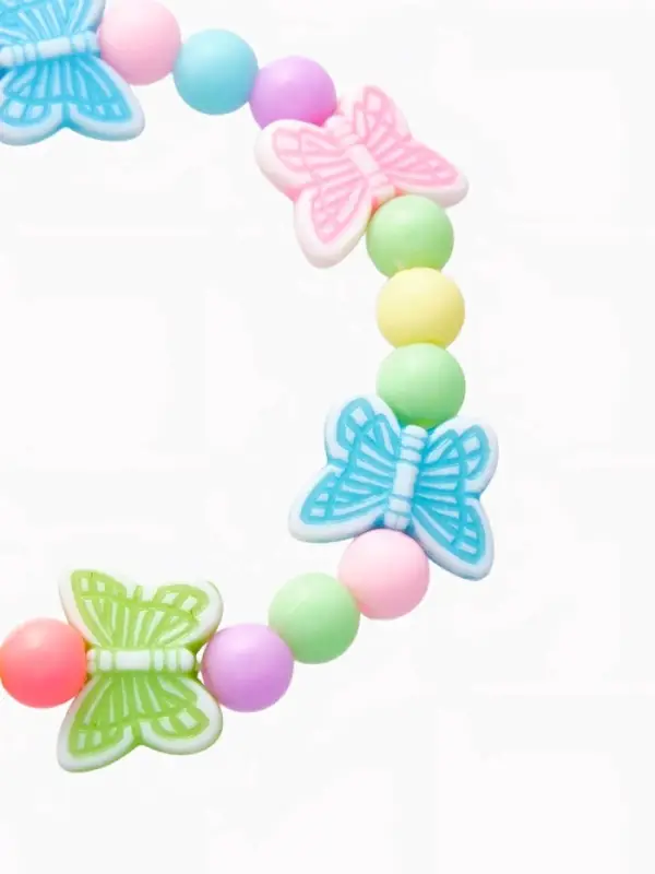 Браслет детский &laquo;Выбражулька. Бабочки порхающие&raquo;, d=6 см, МИКС