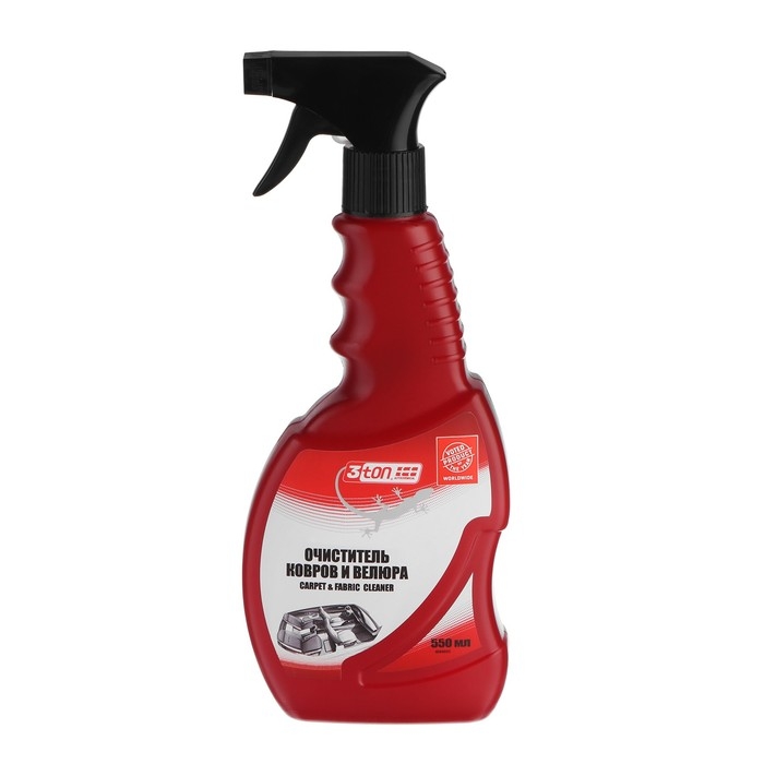 Очиститель ковров и велюра 3ton, 550 мл ТН-501 Очиститель ковров и велюра 3ton, 550 мл ТН-501