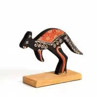 Фигурка &laquo;Кенгуру&raquo;, на подставке, дерево, 11&times;4&times;8 см