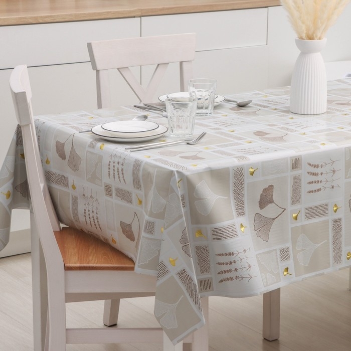 Клеёнка на стол Potic, на тканевой основе, рулон 20 метров, ширина 137 см Клеёнка на стол Potic, на тканевой основе, рулон 20 метров, ширина 137 см