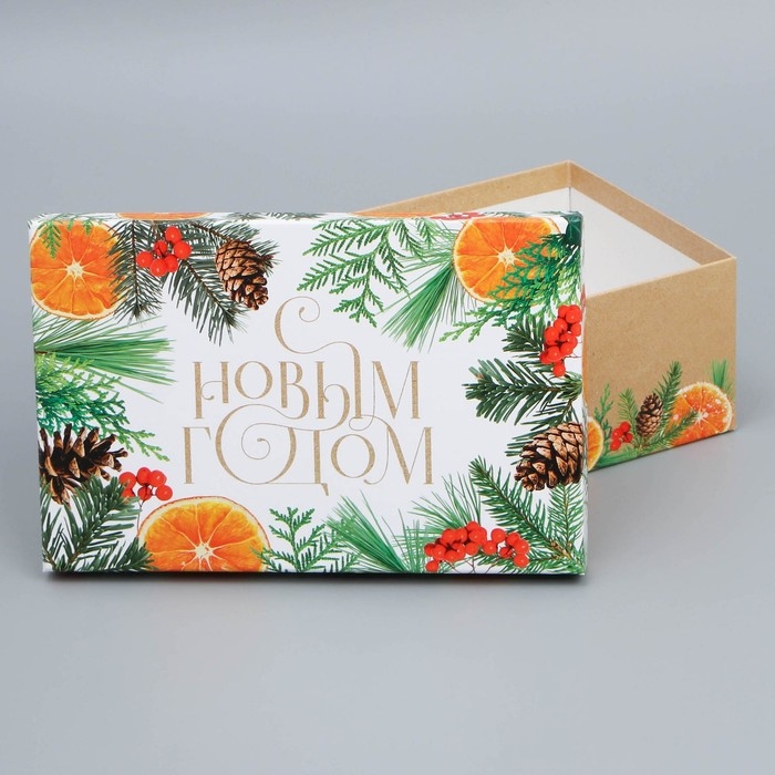Набор подарочных коробок 5 в 1 «Новогодний», 22 х 14 х 8.5 ‒ 32.5 х 20 х 12.5 см, Новый год Набор подарочных коробок 5 в 1 «Новогодний», 22 х 14 х 8.5 ‒ 32.5 х 20 х 12.5 см, Новый год