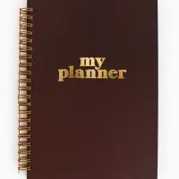 Планер-еженедельник А5, 86 л. В твердой обложке, на гребне "My planner"