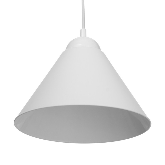 Плафон Плафон "Конус" Е27 снежно-белый 25х25х15см