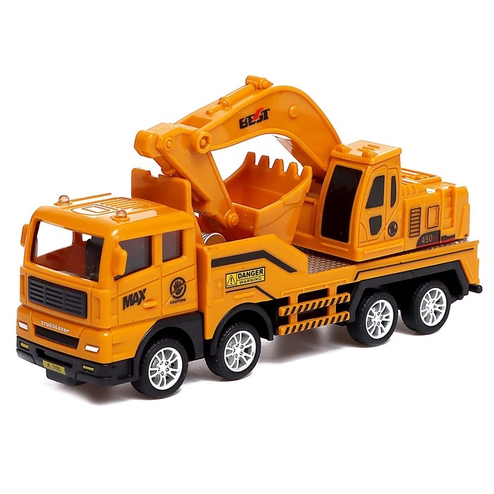 Грузовик инерционный «Кран», МИКС Грузовик инерционный «Кран», МИКС