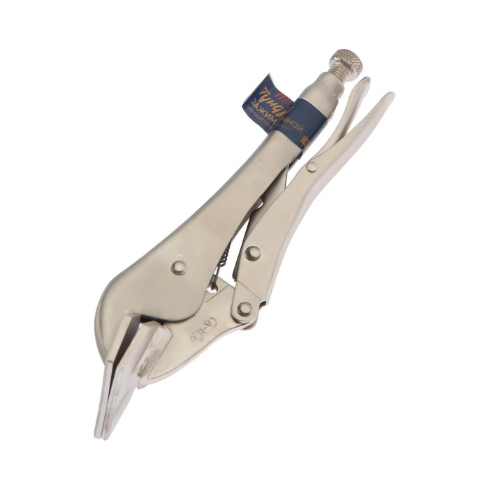 Зажим ручной ТУНДРА, широкий плоский захват, с фиксатором, 250 мм Зажим ручной ТУНДРА, широкий плоский захват, с фиксатором, 250 мм