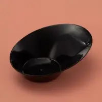 Форма пластиковая одноразовая для фуршета &laquo;Содо&raquo;, 50 мл, 9.5 см, чёрная