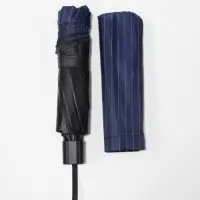 Зонт механический &laquo;Полоска&raquo;, эпонж, 4 сложения, 10 спиц, R=53/61 см, d=106 см, МИКС