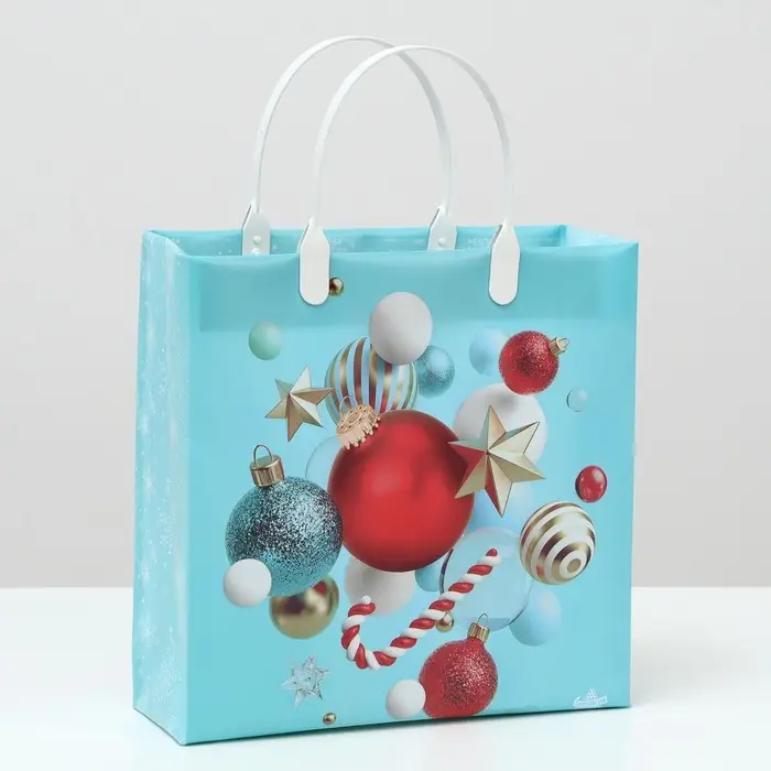 Пакет «Шарики с карамелью», мягкий пластик, 26×24 см, 140 мкм Пакет «Шарики с карамелью», мягкий пластик, 26×24 см, 140 мкм