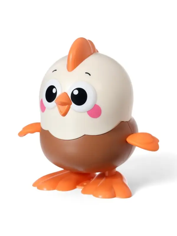 Игрушка заводная Игрушка заводная "Цыплёнок", цвет коричневый
