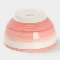 Салатник Доляна &laquo;А-ля Прима&raquo;, 700 мл, d=14.5 см, керамика, розовый