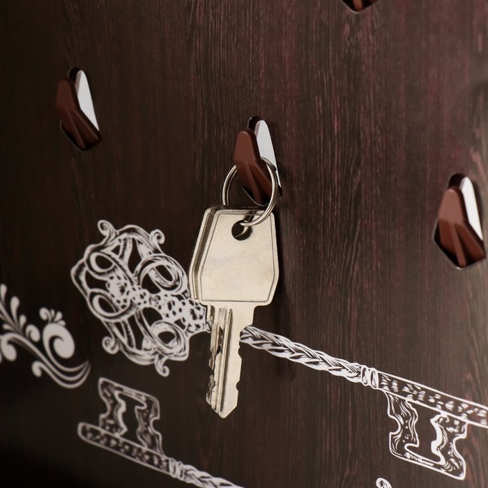 Ключница закрытая Ключница закрытая "Пара" 26,5х31,5 см Орех