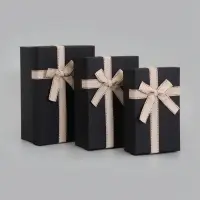 Набор подарочных коробок 3 в 1, прямоугольные 23&times;16&times;9.5 21&times;14&times;8.0 19&times;12&times;6.5 см