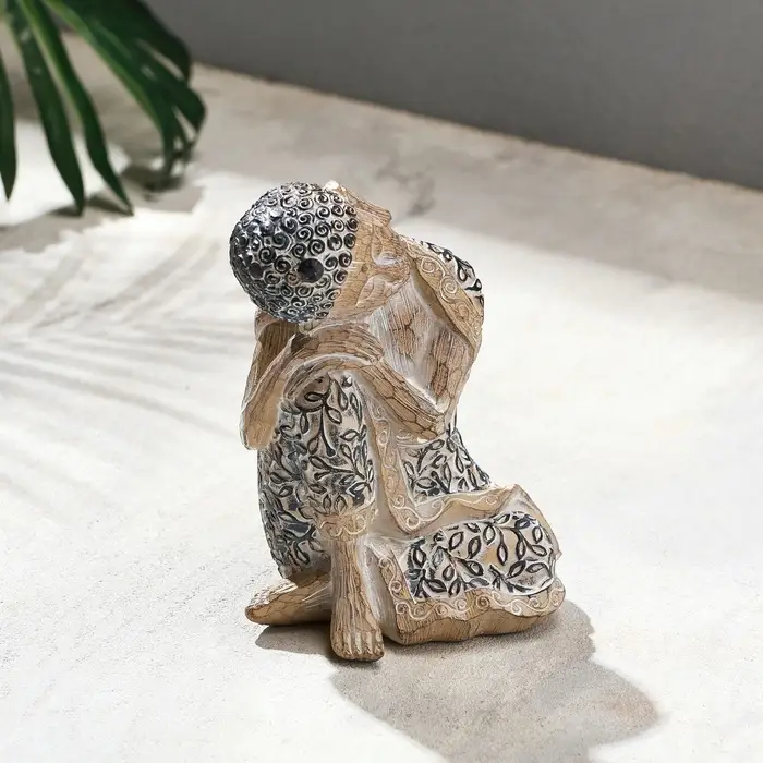Фигурка полистоун TAKE IT EASY &laquo;Будда&raquo;, 9.5&times;8&times;14.5 см
