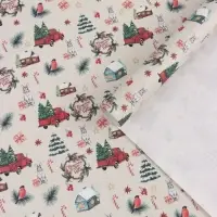 Бумага белый крафт &laquo;Волшебного Нового года!&raquo;, 1 лист, 70&times;100 см
