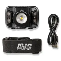 Фонарь налобный AVS HLA-43 (акб)