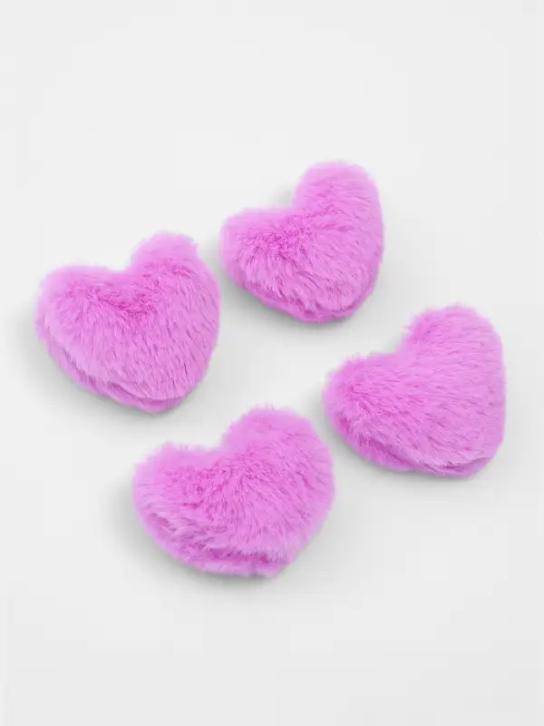 Мягкая игрушка «Сиреневое сердечко», набор 4 шт. Мягкая игрушка «Сиреневое сердечко», набор 4 шт.