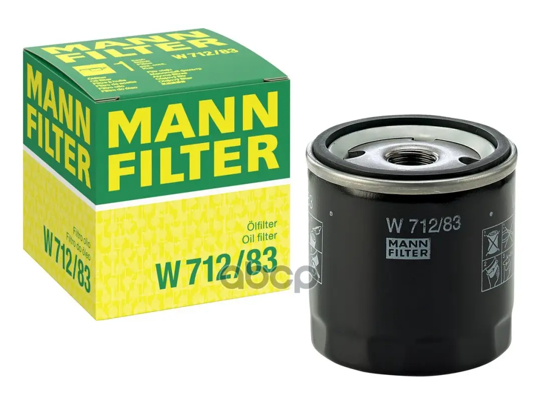 фильтр масляный MANN-FILTER арт. W71283