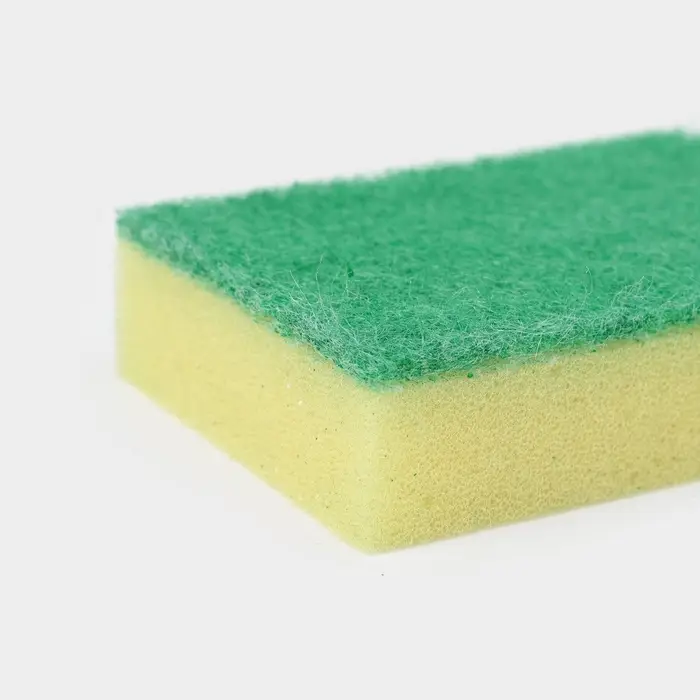 Набор губок для посуды с чистящим слоем Доляна «Стандарт», 9×6×2.5 см, 5 шт. Набор губок для посуды с чистящим слоем Доляна «Стандарт», 9×6×2.5 см, 5 шт.