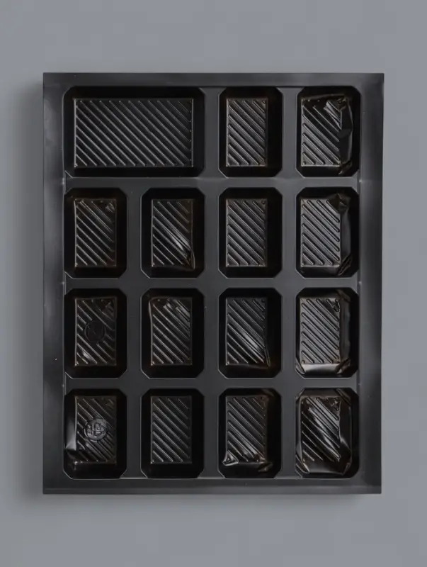 Подарочная коробка новогодняя Лесная братва 24,2х3,2х30,2 см